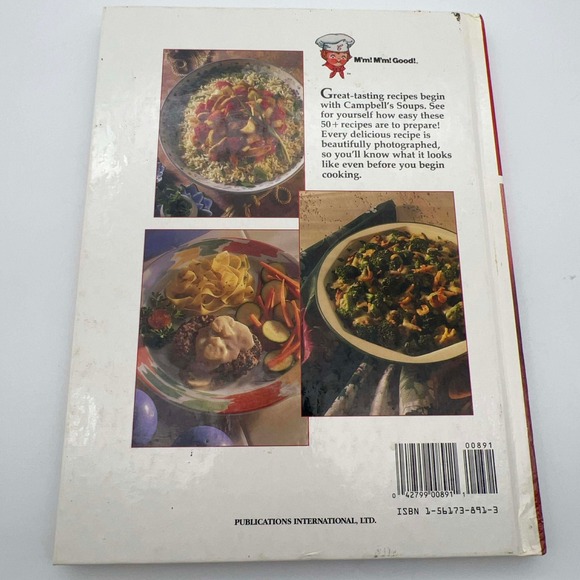 Vintage Campbell's Deliciously Easy Recipes Cookbook 1992 15 Min Meals Recipe - Picture 2 of 8